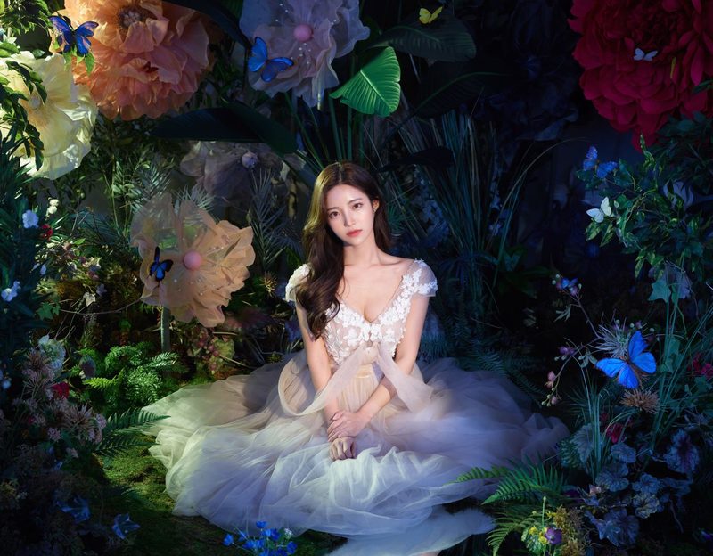 Enchanting Forest debut photoshoot concept sample at Cielo Studio Makati
