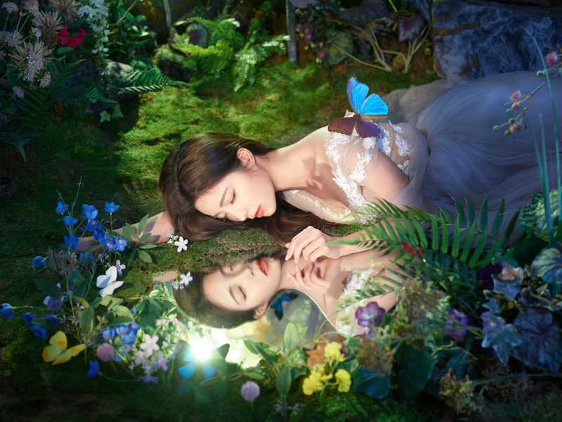 Enchanting Forest debut photoshoot concept sample at Cielo Studio Makati