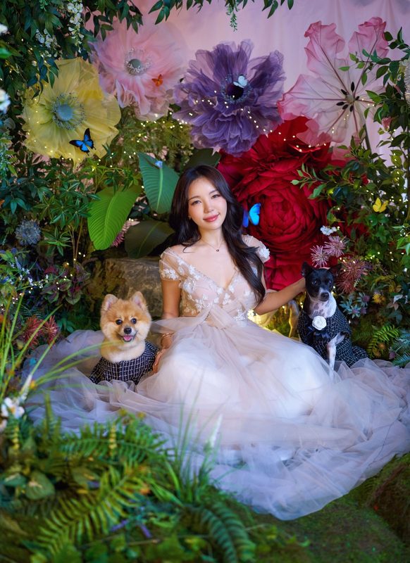 Enchanting Forest debut photoshoot concept sample at Cielo Studio Makati