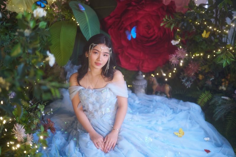 Enchanting Forest debut photoshoot concept sample at Cielo Studio Makati