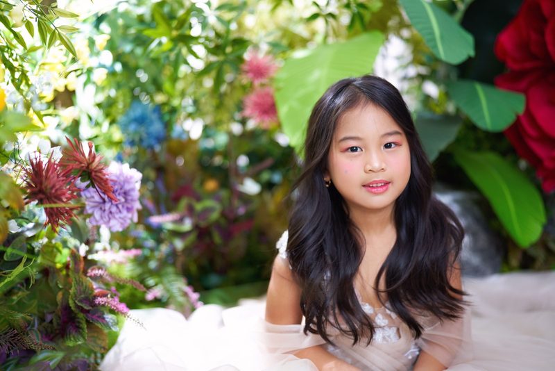 Enchanting Forest debut photoshoot concept sample at Cielo Studio Makati