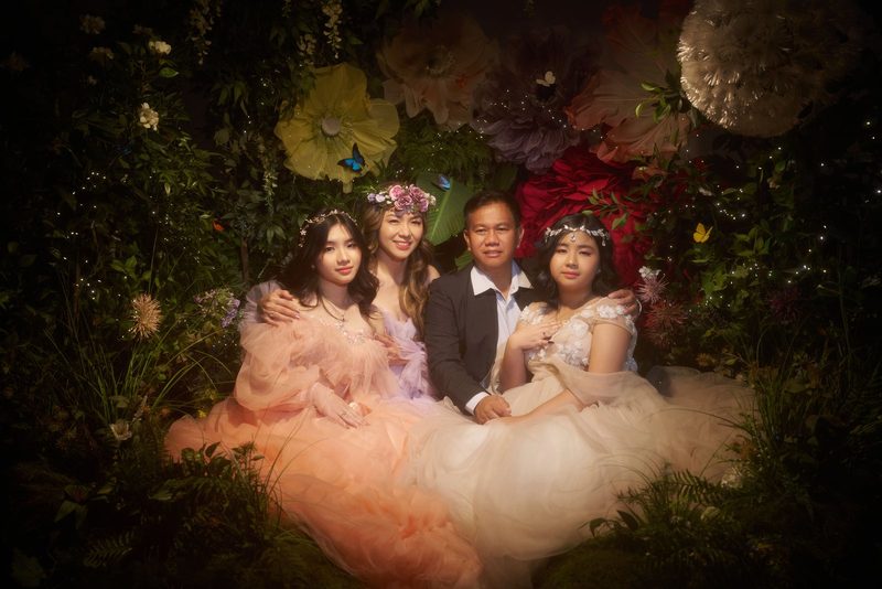 Enchanting Forest debut photoshoot concept sample at Cielo Studio Makati