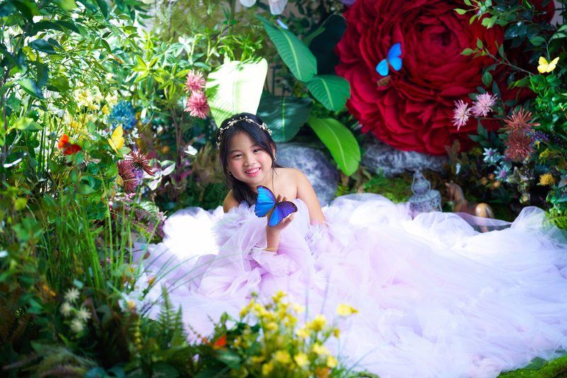Enchanting Forest debut photoshoot concept sample at Cielo Studio Makati