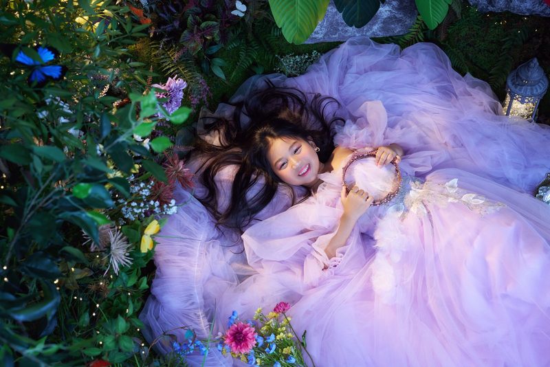 Enchanting Forest debut photoshoot concept sample at Cielo Studio Makati