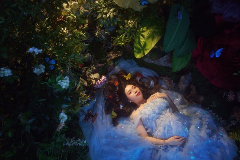 Enchanting Forest debut photoshoot concept sample at Cielo Studio Makati