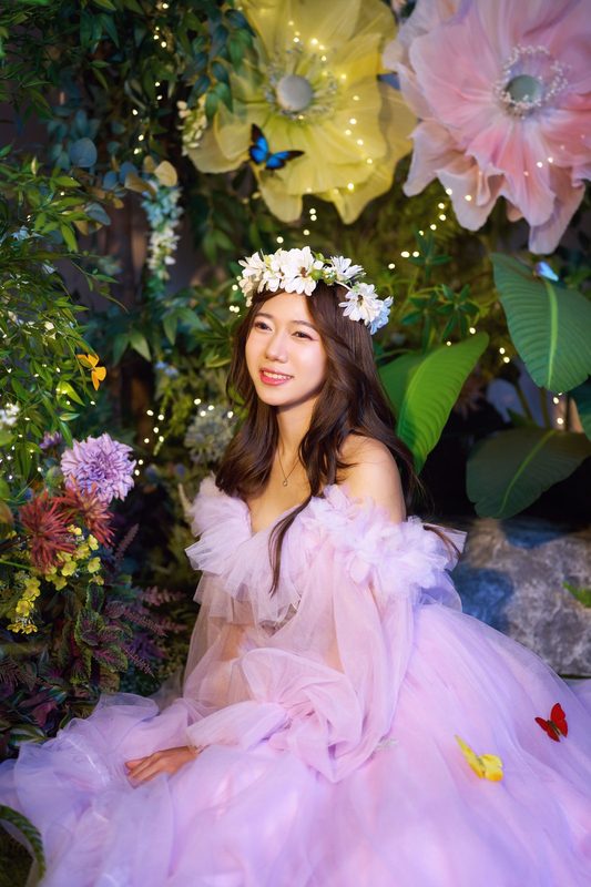 Enchanting Forest debut photoshoot concept sample at Cielo Studio Makati