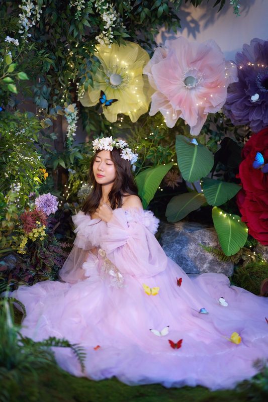 Enchanting Forest debut photoshoot concept sample at Cielo Studio Makati