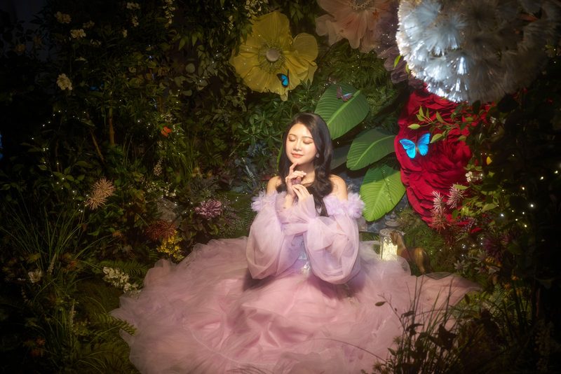 Enchanting Forest debut photoshoot concept sample at Cielo Studio Makati