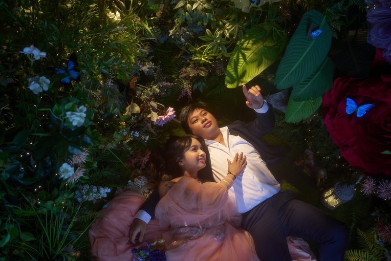 Enchanting Forest debut photoshoot concept sample at Cielo Studio Makati