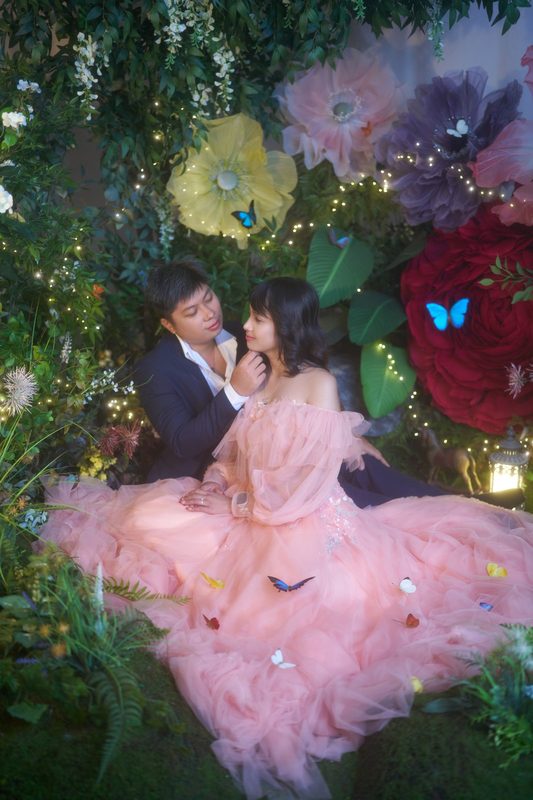 Enchanting Forest debut photoshoot concept sample at Cielo Studio Makati