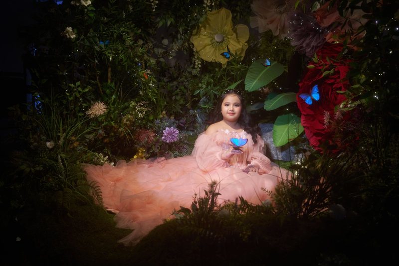 Enchanting Forest debut photoshoot concept sample at Cielo Studio Makati