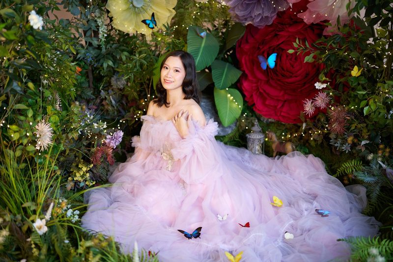 Enchanting Forest debut photoshoot concept sample at Cielo Studio Makati