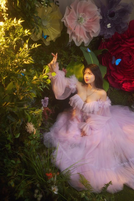 Enchanting Forest debut photoshoot concept sample at Cielo Studio Makati