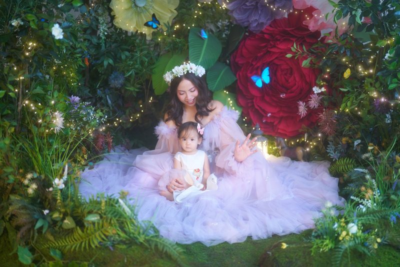 Enchanting Forest debut photoshoot concept sample at Cielo Studio Makati