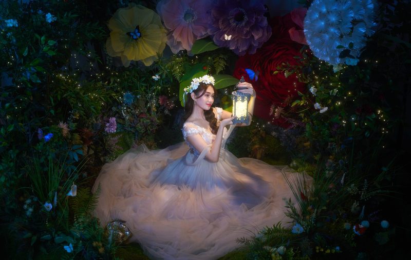 Enchanting Forest debut photoshoot concept sample at Cielo Studio Makati