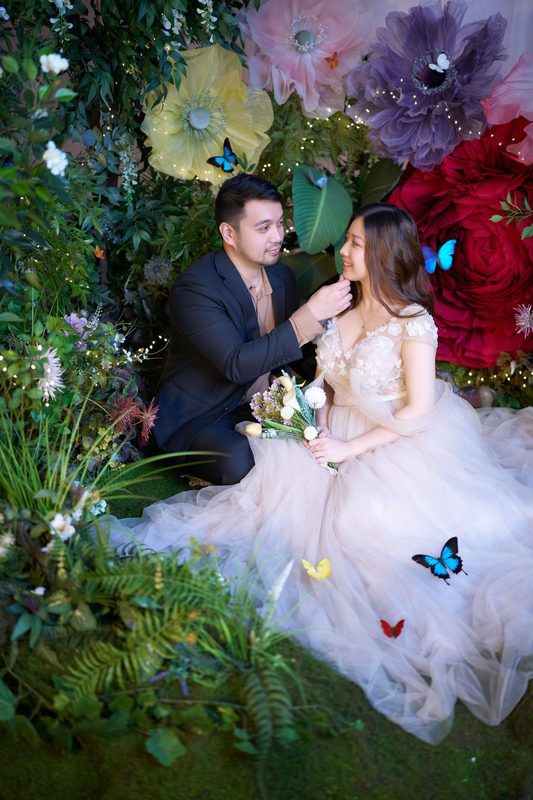Enchanting Forest debut photoshoot concept sample at Cielo Studio Makati