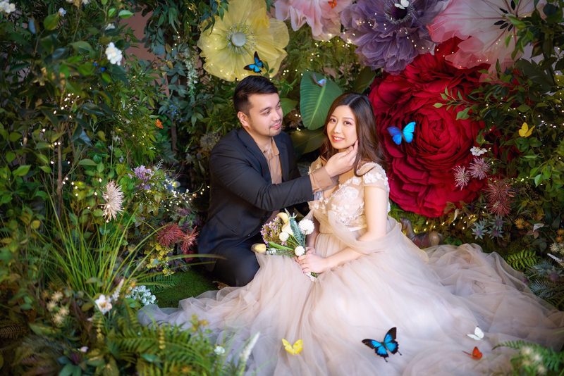 Enchanting Forest debut photoshoot concept sample at Cielo Studio Makati