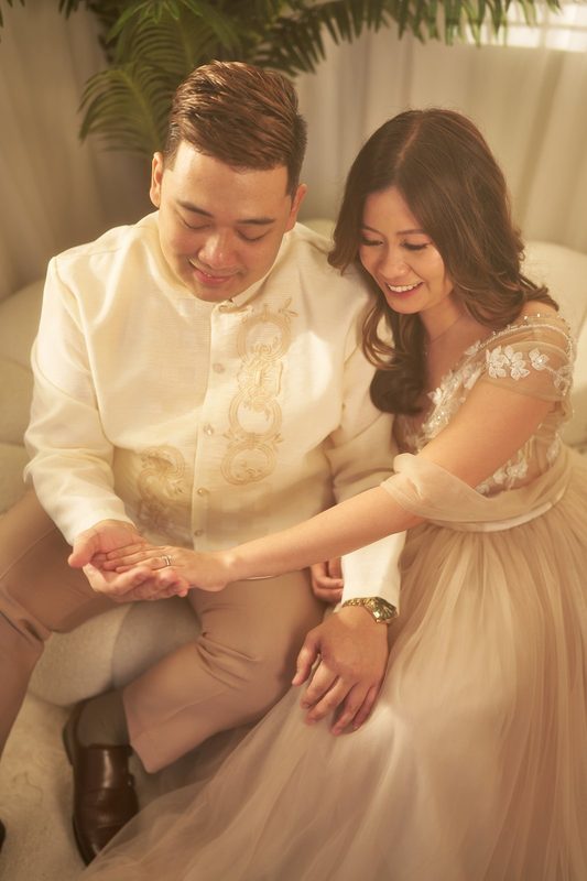 Flower Rainfall birthday photoshoot concept sample at Cielo Studio Makati